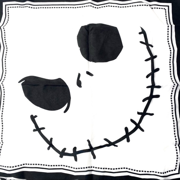 Disney Bandana Jack Skellington Nightmare - Picture 3 of 8